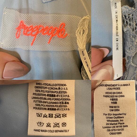 Free People Lace Mini Dress - Picture 7 of 7